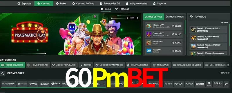 cassino 60Pmbet